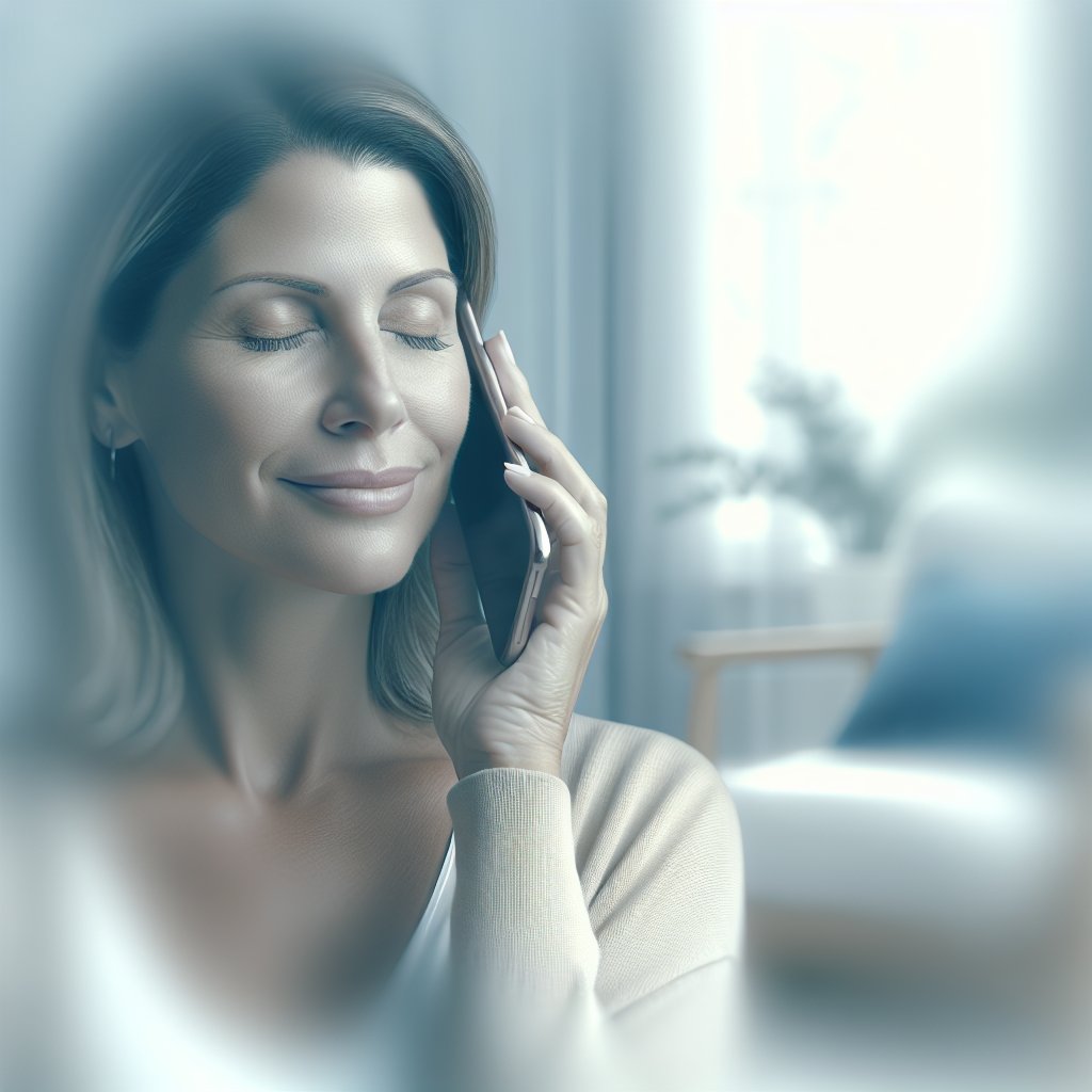 femme au téléphone